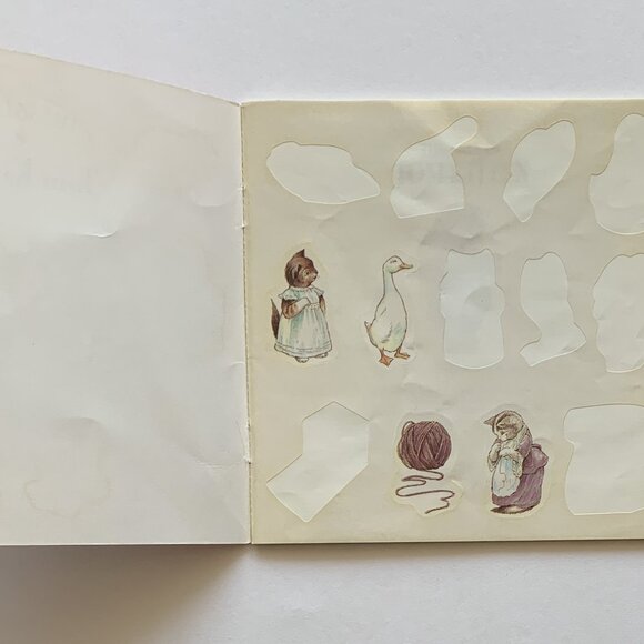 Peter Rabbit and Friends by Beatrix Potter - 8 Full-Color Sticker Books (Used*) - Picture 9 of 15